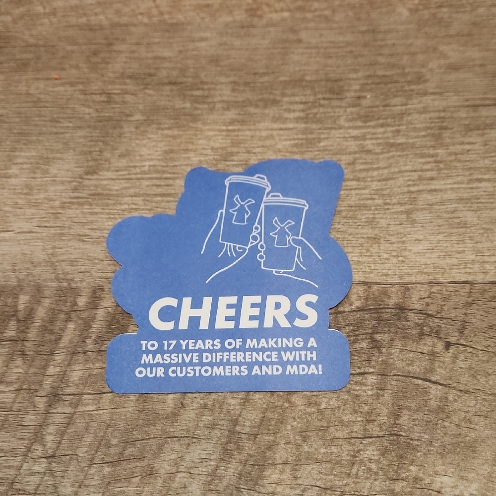 Dutch Bros Blue and Red Home Design Sticker - Picture 2 of 2